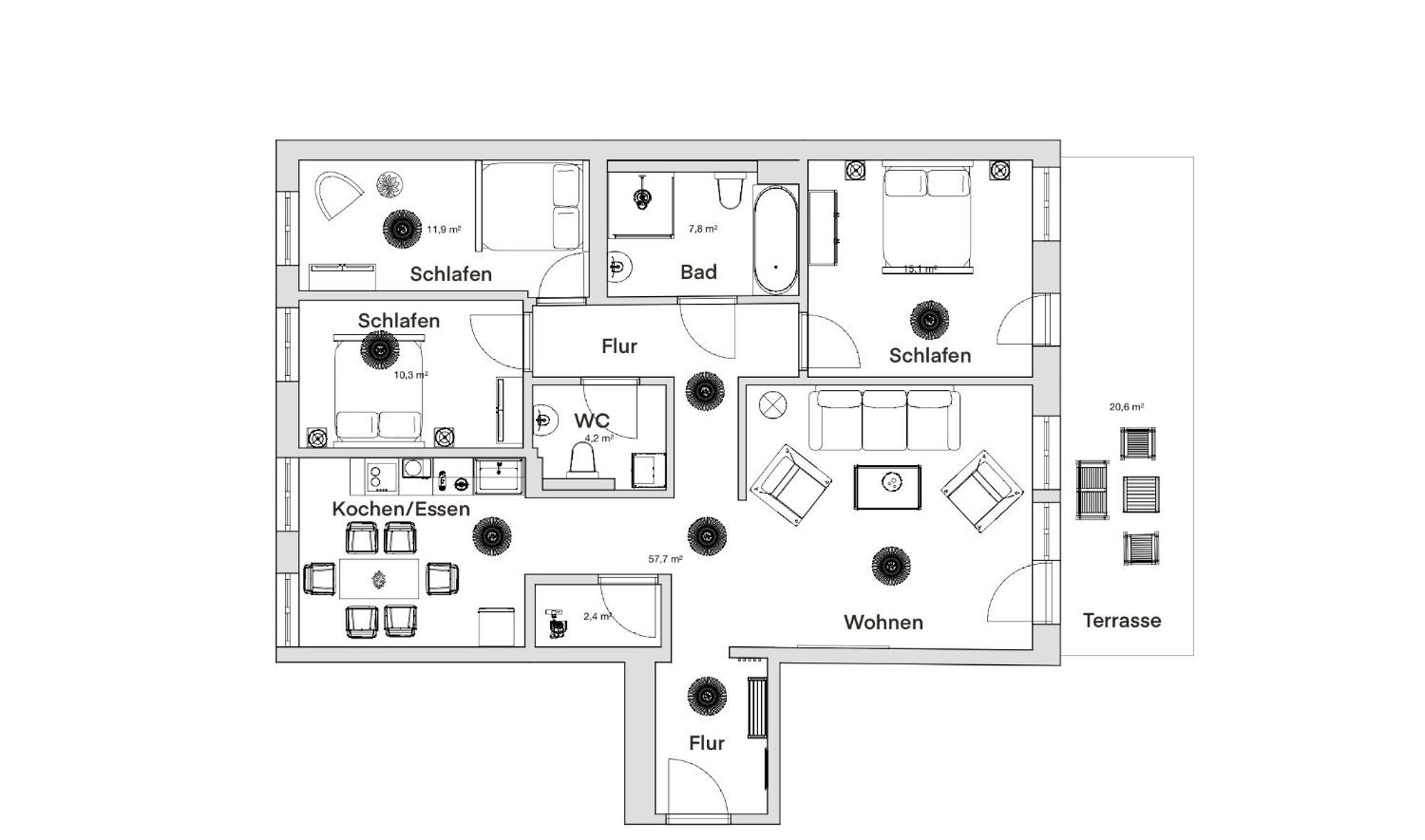 Pineapple Apartments Dresden Altstadt I - 117 Qm - 1X Free Parking Ngoại thất bức ảnh